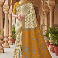 Handloom Cotton Saree with Blouse Piece for Premium Ethnic and Traditional Wear | ASS-SARITA VOL-5