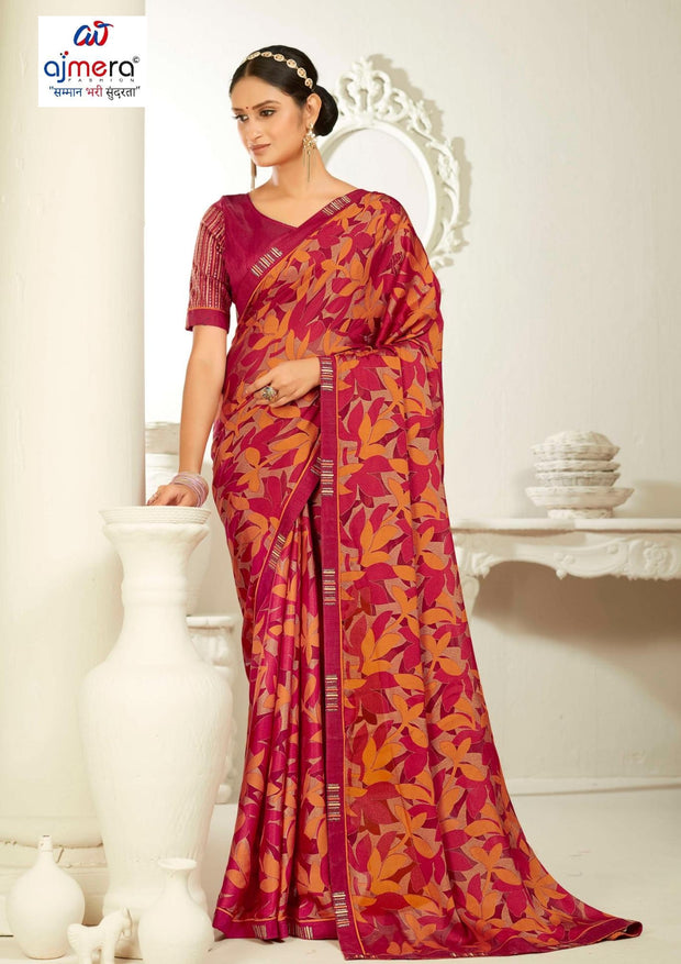 Trendy Printed Saree with Blouse Piece for Women’s Ethnic Wardrobe | RDD-TAPASYA VOL-03