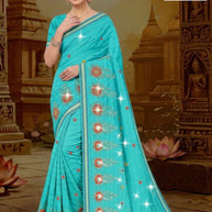 Designer Cotton Saree with Without Blouse for Premium Ethnic and Traditional Wear | PJA-CHANDRA KALA