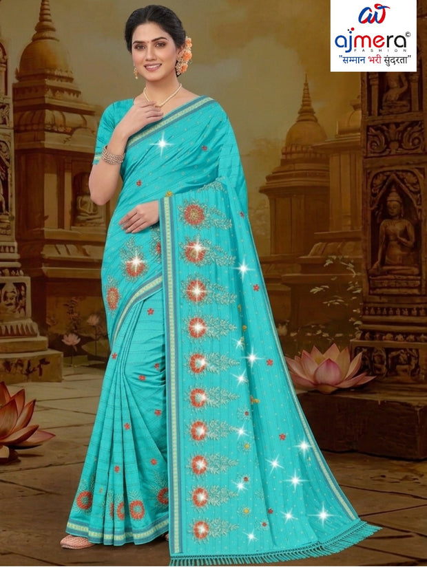 Designer Cotton Saree with Without Blouse for Premium Ethnic and Traditional Wear | PJA-CHANDRA KALA