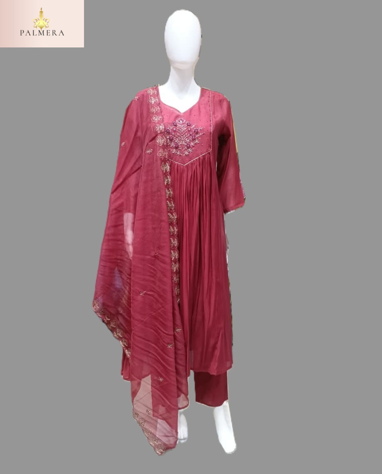 Elegant Designer Palmera Kurti Set for Women | MIK-279C