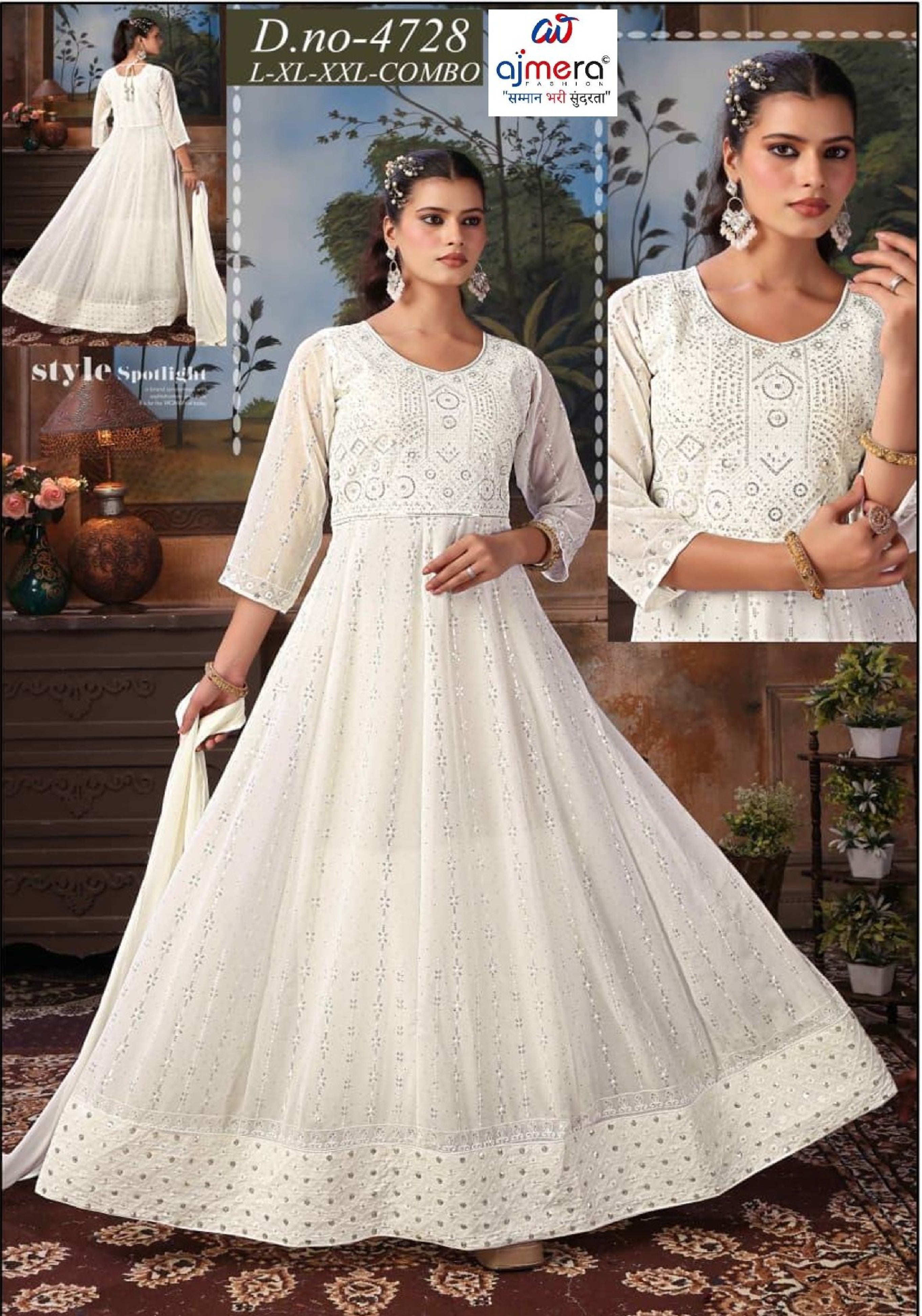 Elegant Jorjet Designer Party Wear Gown for Women | SHP-4728
