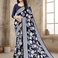Trendy Printed Saree with Blouse Piece for Women’s Ethnic Wardrobe  | CAS-PURNIMA