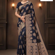 Festive Rapier Silk Matching Saree With Blouse Piece | DS-RAJKUMARI-1