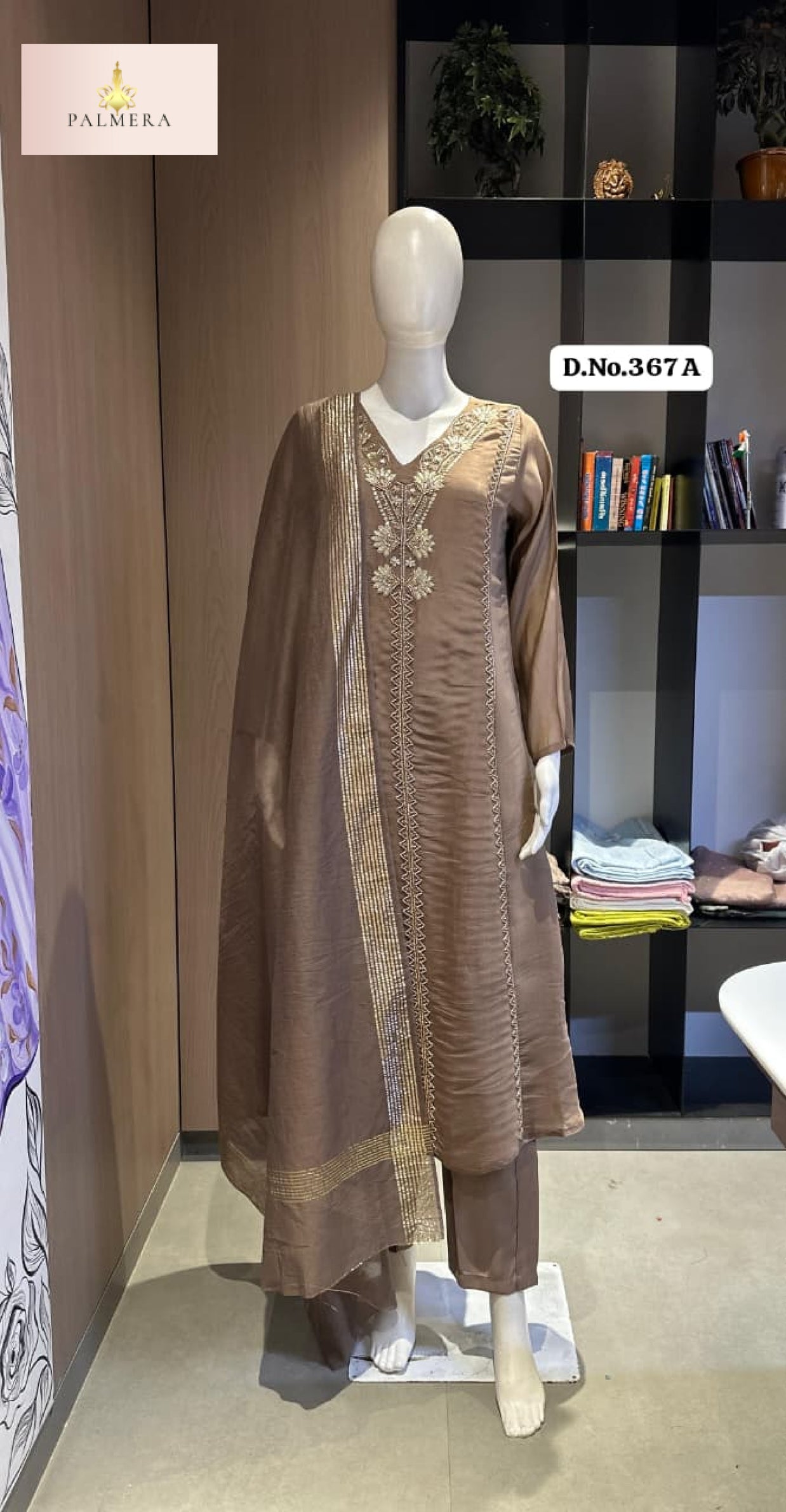 Elegant Designer Palmera Kurti Set for Women | MIK-367A