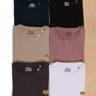 Premium Men's T-Shirt for Casual & Daily Wear | RGR-JACQUARD HALF-31