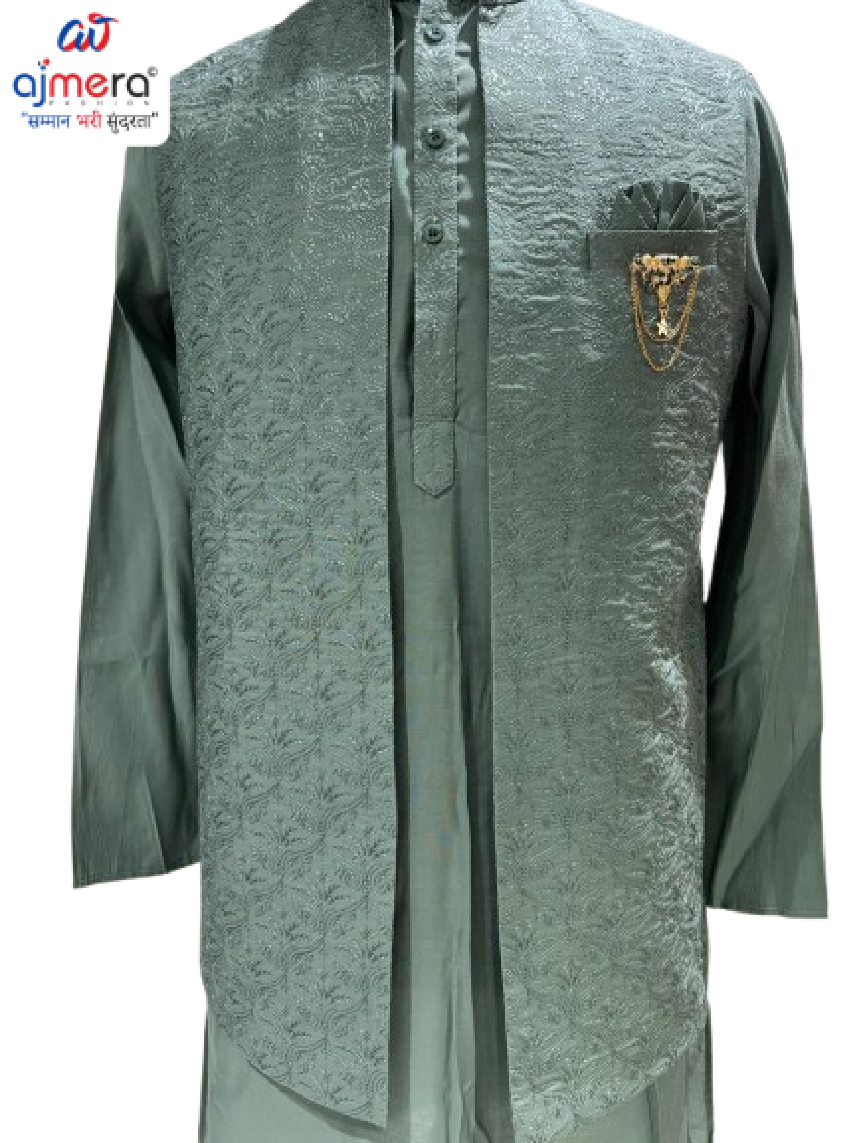 Premium Men's Kurta & Payjama for Wedding & Festive Wear | SNA-MKP12709