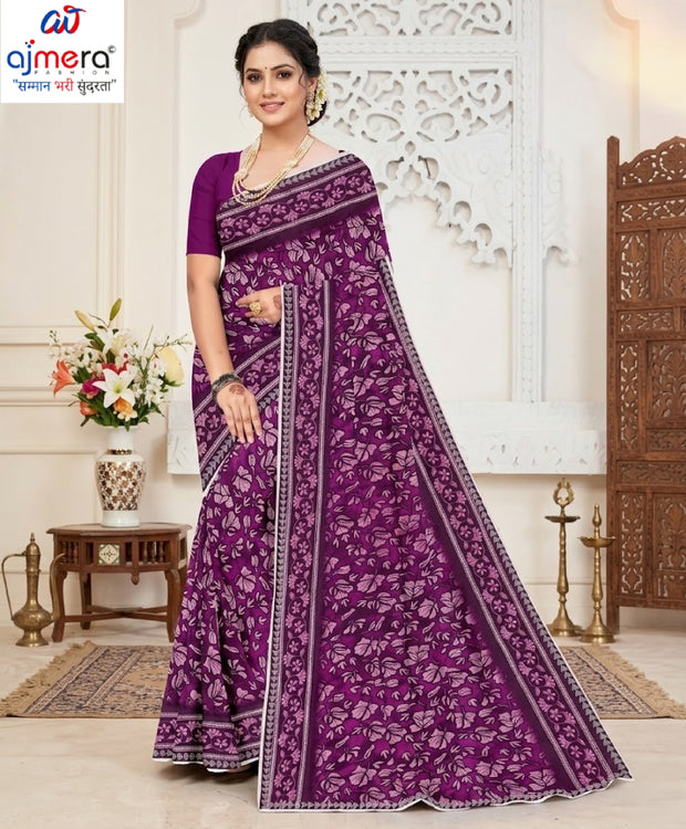 Contemporary Printed Saree with Blouse Piece for Premium Wear  | GPT-MEGHA-2