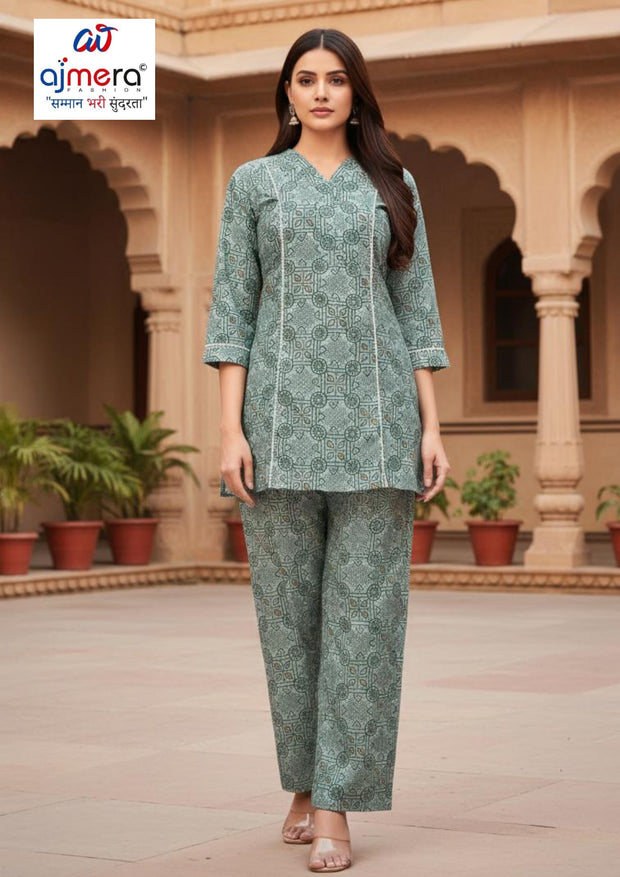 Designer Co-Ord Kurti Set for Women | SMY-MAAHI