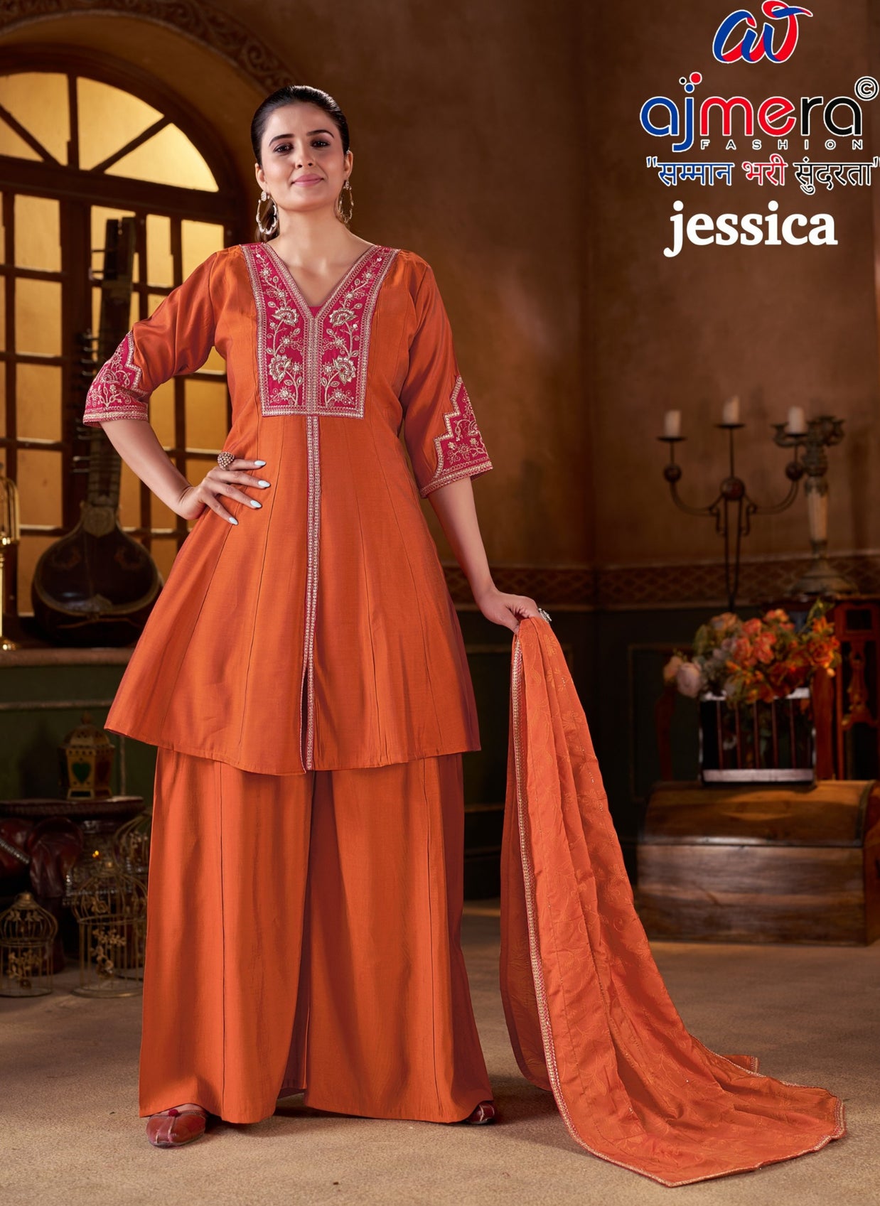 Designer Elegant Designer Kurti Set for Women | JMH-JESSICA