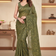 Chic Printed Saree with Blouse Piece for Sophisticated Ethnic Style  | RDD-SOFIA VOL-02