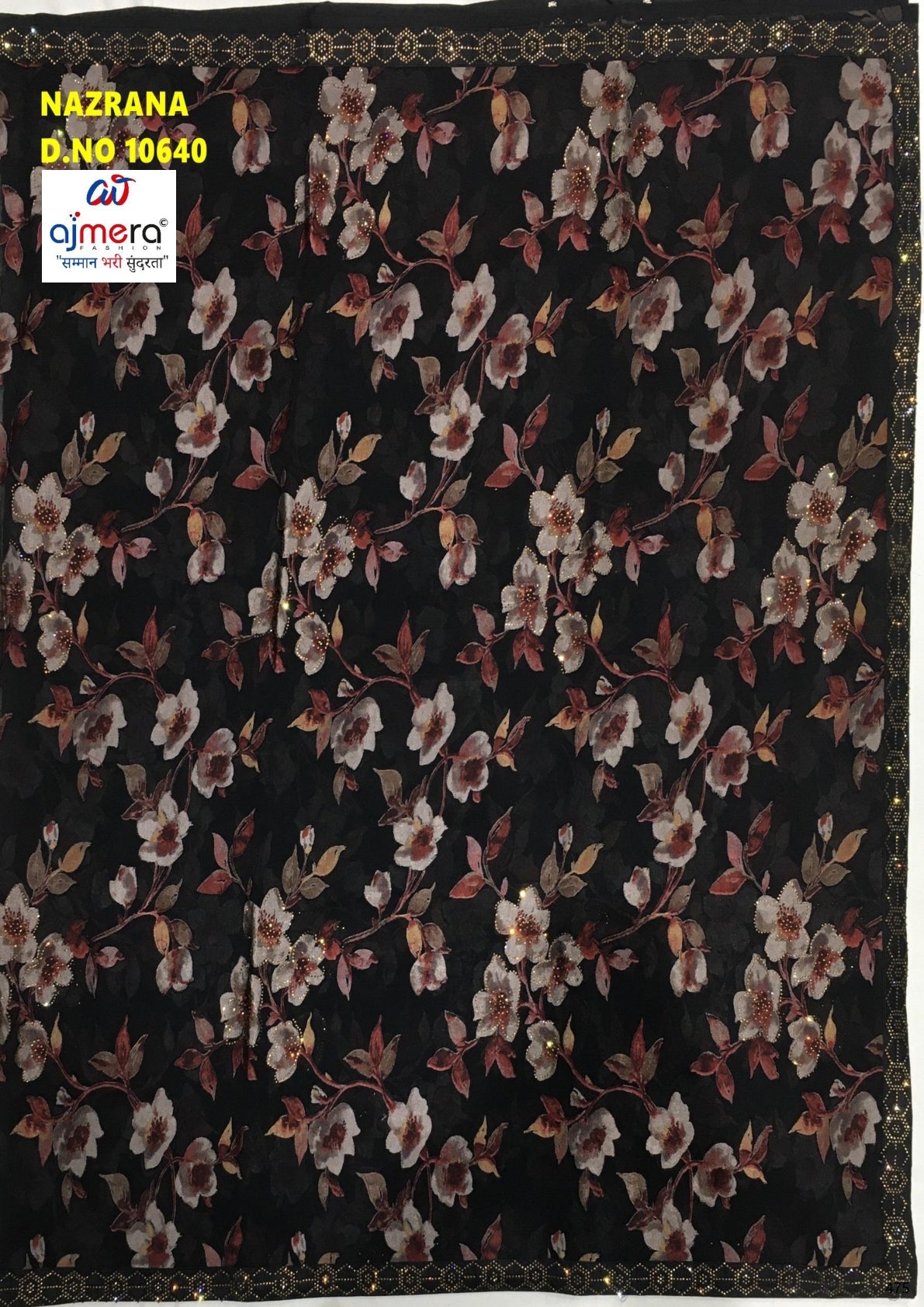 Exclusive Printed Saree with Blouse Piece for Elegant Ethnic Look  | WLN-NAZRANA-10640