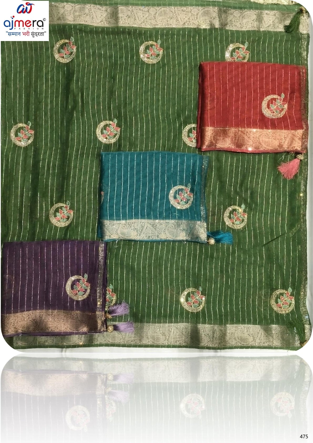 Fashionable Printed Saree with Blouse Piece for Festive Collection  | WLN-BLINKIT-717