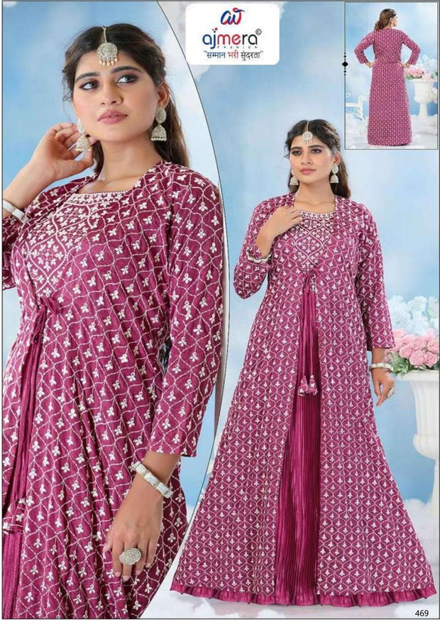 Designer Gown for Women | MOE-A407-L