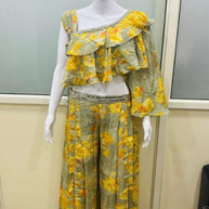 Designer Gown Wholesale Crape Silk Gown for Women | JSC-887