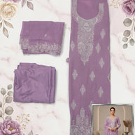 Elegant Georgette Unstitched Suit Set | PCH-308