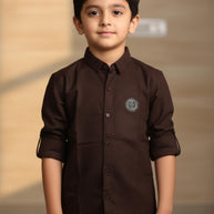 Kids Poly Shirt Wholesale in Surat | HMF-20951