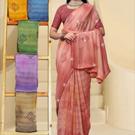 Exclusive Printed Saree with Blouse Piece for Elegant Ethnic Look  | SSR-ASEEMA