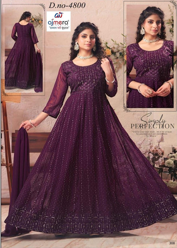 Elegant Jorjet Designer Party Wear Gown for Women | SHP-4800