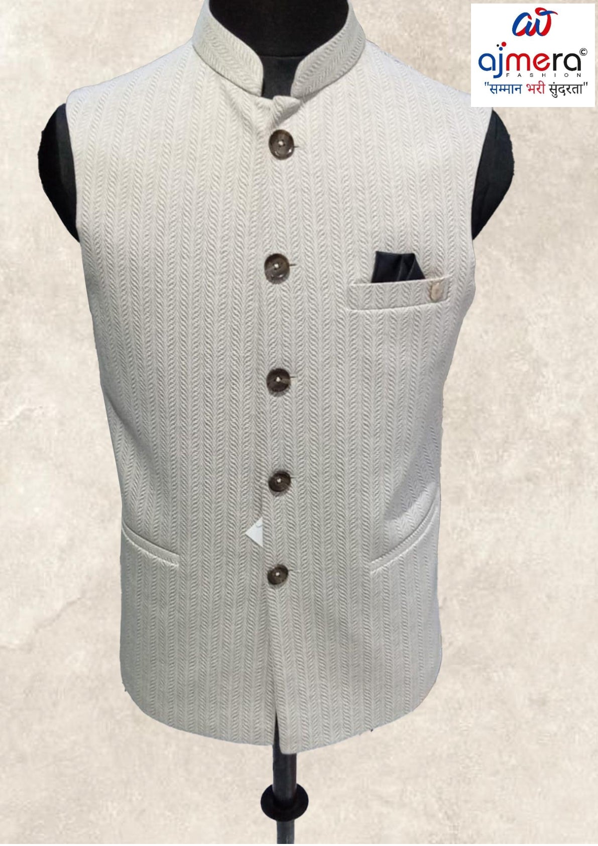 Designer Men's Waist Coat for Men | SNA-MWC12154
