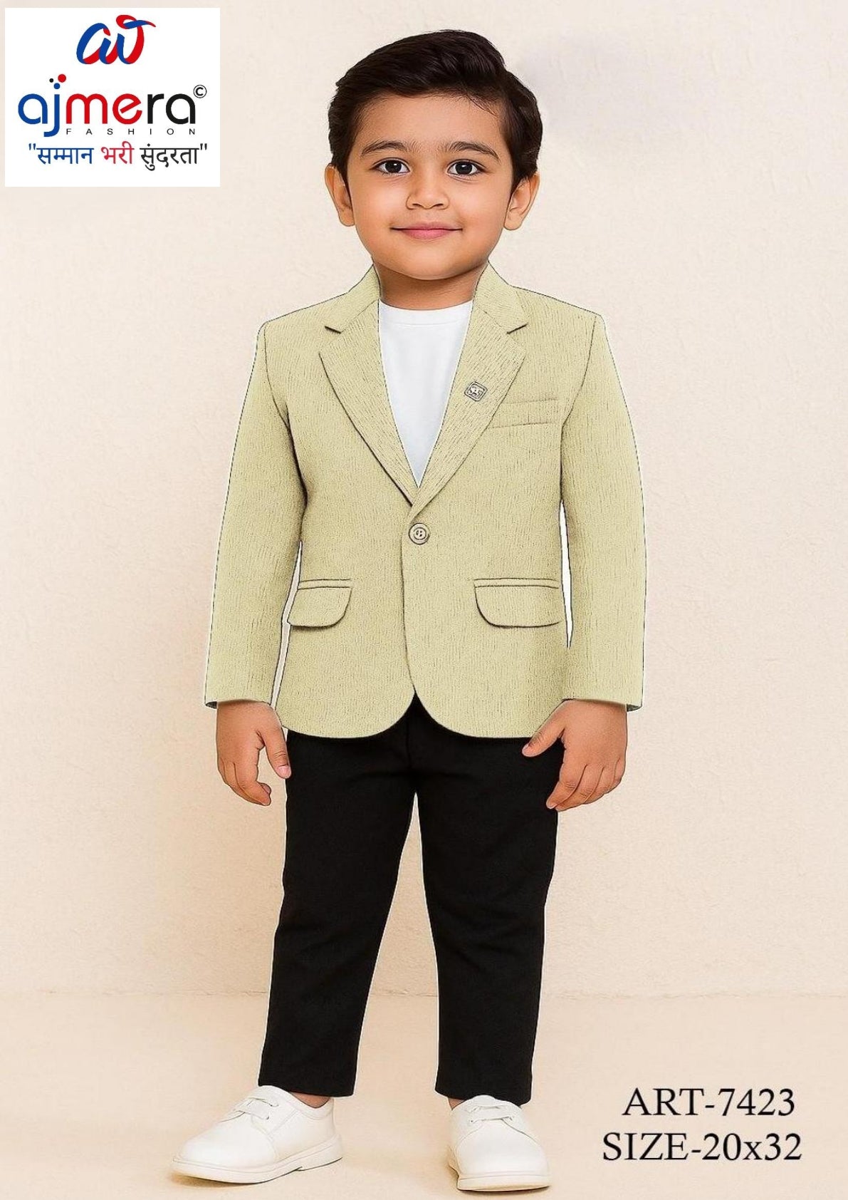 Wholesale Boys 3 PCS Ethnic Wear Set | JDW-7423