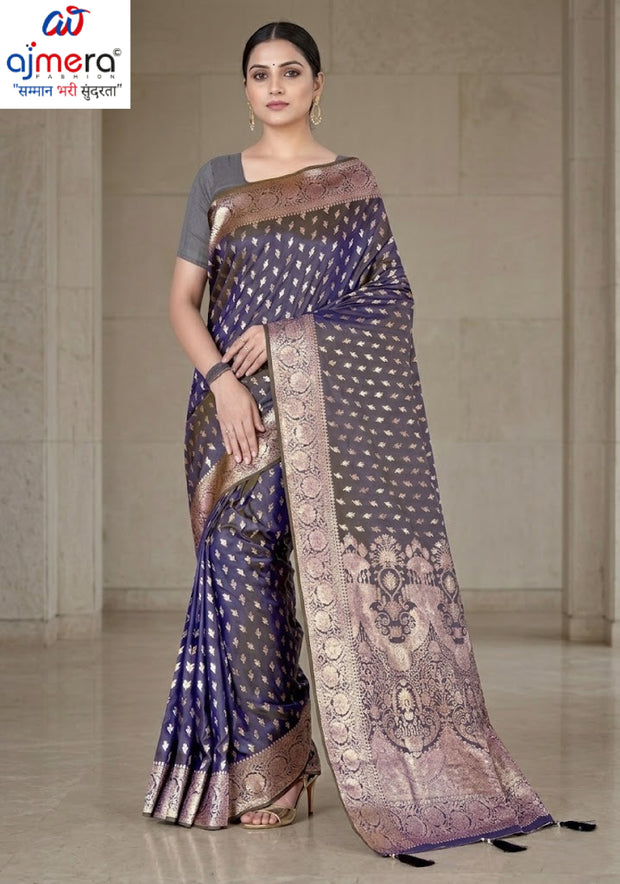 Luxury Jacquard Silk Saree with Blouse Piece for Wedding & Party Wear | TUL-MALBARI SILK VOL-41