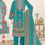 Premium Cotton Unstitched Suit Set | VLF-GULBAHAR