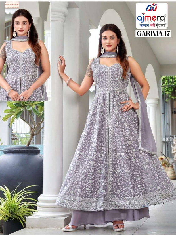 Designer Georgette Gown for Women | JNX-GARIMA17-XL