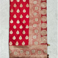 Fashionable Jacquard Silk Saree with Blouse Piece for Special Events | SBV-SS-5-2360