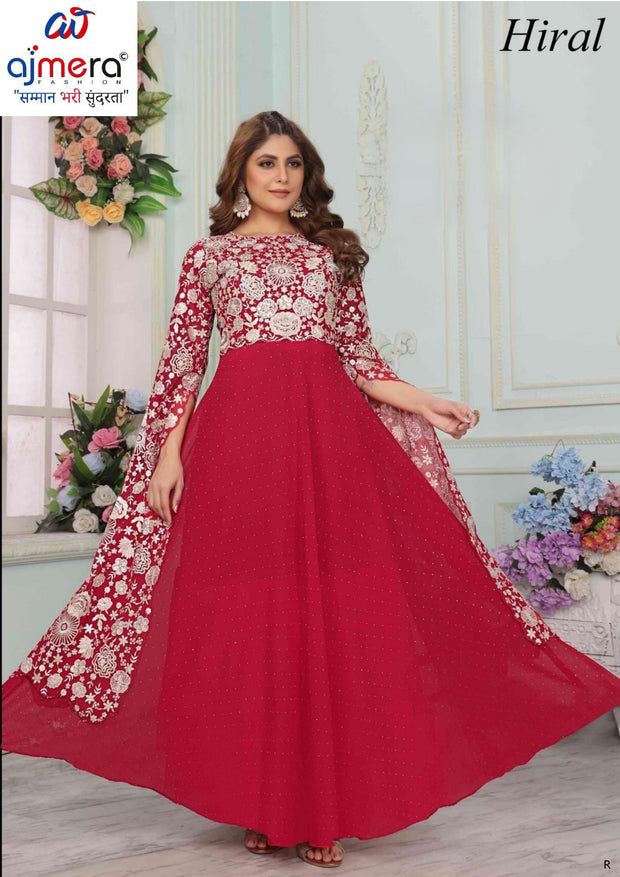 Designer Georgette Gown for Women | SHP-HIRAL