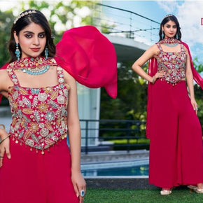 Elegant Jorjet Designer Party Wear Gown for Women | PNC-DHWANI-61