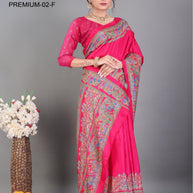 Dola Silk Premium Art Silk Saree with Blouse for Premium Ethnic Wear | ALL-DOLA SILK PREMIUM-02