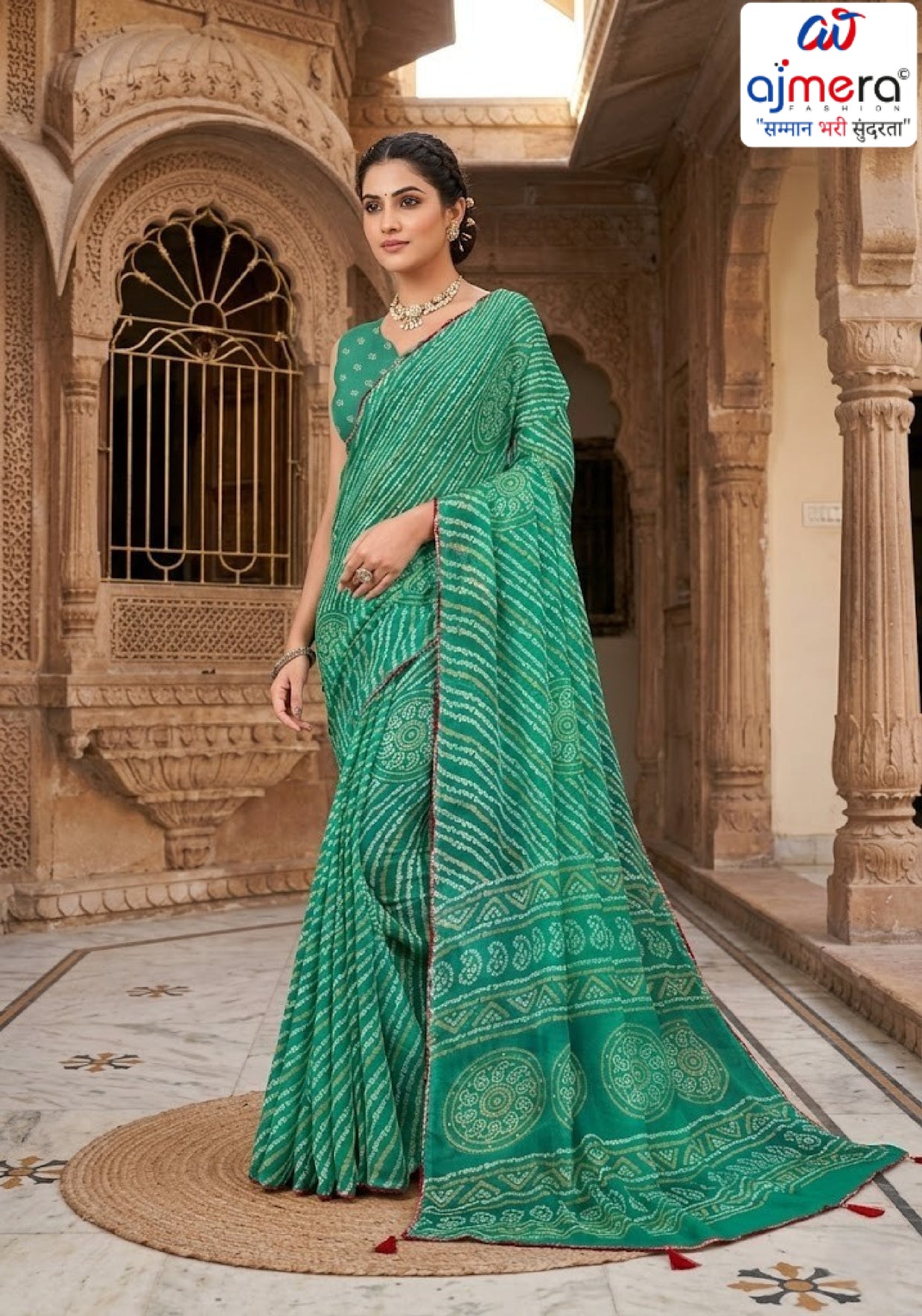 Designer Printed Saree with Blouse Piece for Special Occasions  | RMF-BANDHAN VOL-1