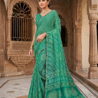 Designer Printed Saree with Blouse Piece for Special Occasions  | RMF-BANDHAN VOL-1
