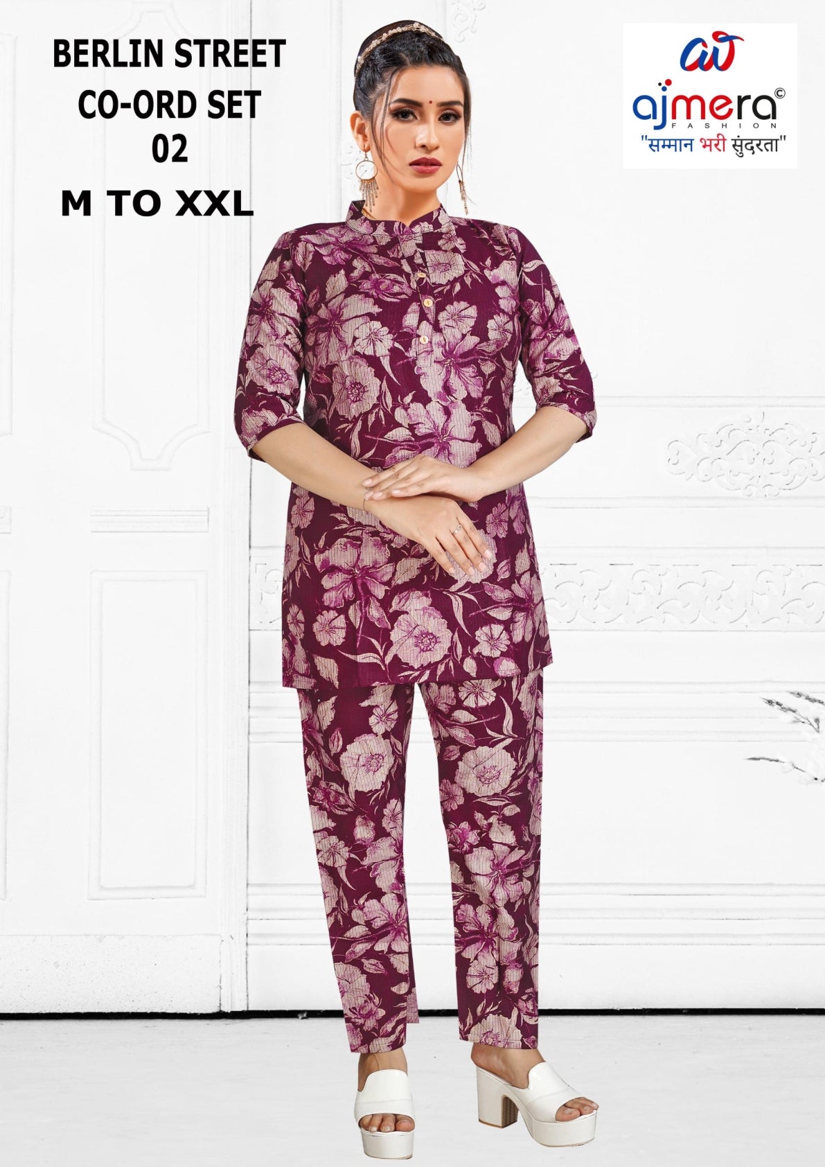 Designer Co-Ord Kurti Set for Women | KKN-BERLIN STREET