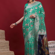 Palmera Saree Manufacturer and Palmera Saree Supplier | ALL-VANAYA-03