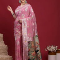Palmera Saree Manufacturer and Palmera Saree Supplier | ALL-VANAYA-07
