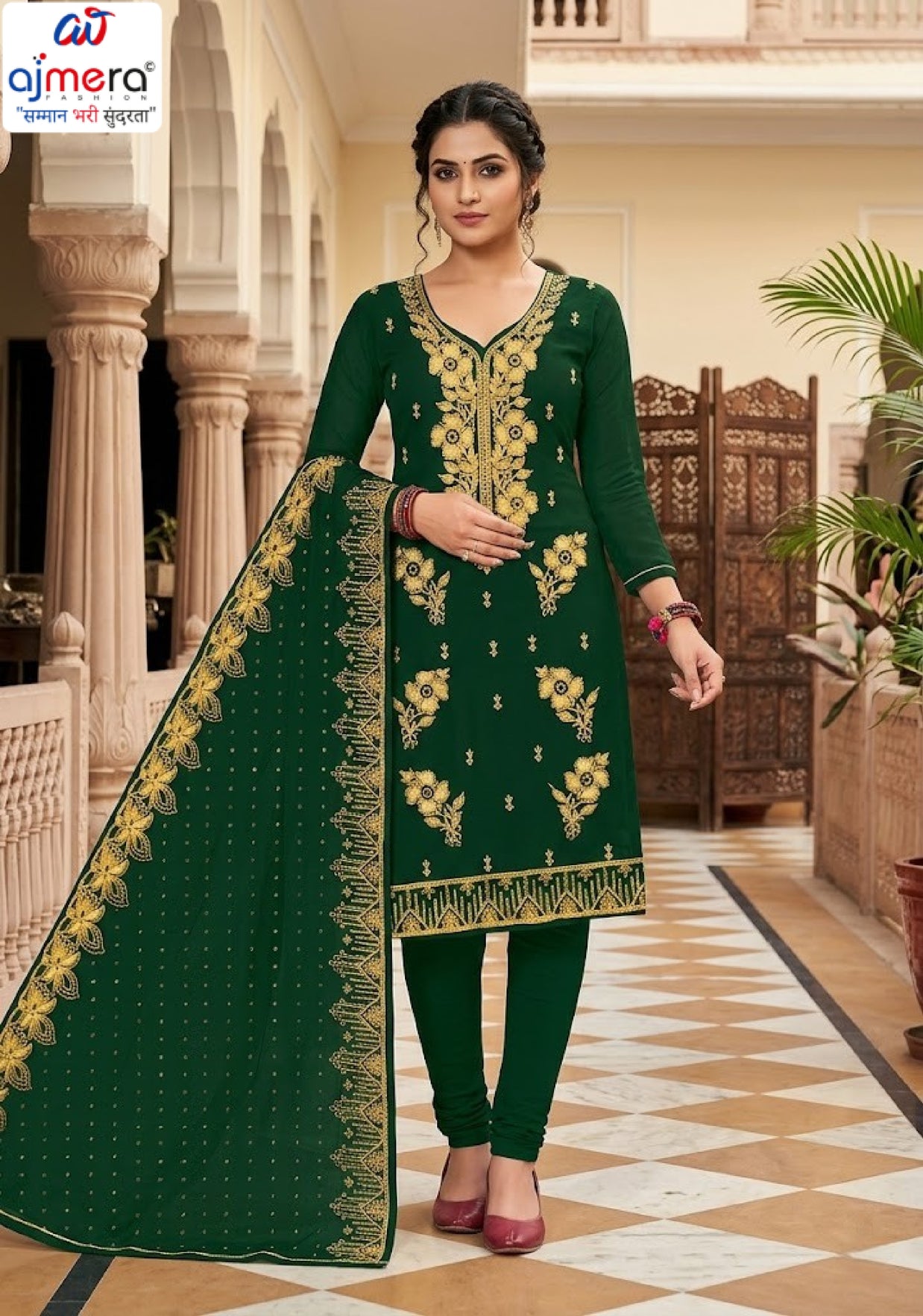 Designer Jaam Unstitched Dress Material | RPY-SHANTIPRIYA