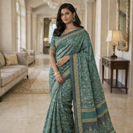 Exclusive Printed Saree with Blouse Piece for Elegant Ethnic Look | RMF-BAHURANI VOL-4