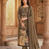 Premium Designer Unstitched Suit Set | ROL-SILKY