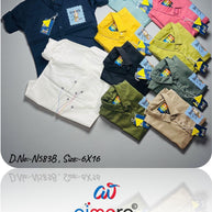 Wholesale Boys Cotton Shirt Collection | VNA-N583B