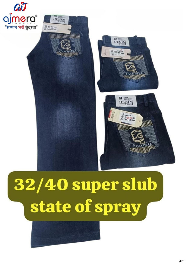 Mens Jeans Manufacturer India | LGS-STATE SPRAY SLUB