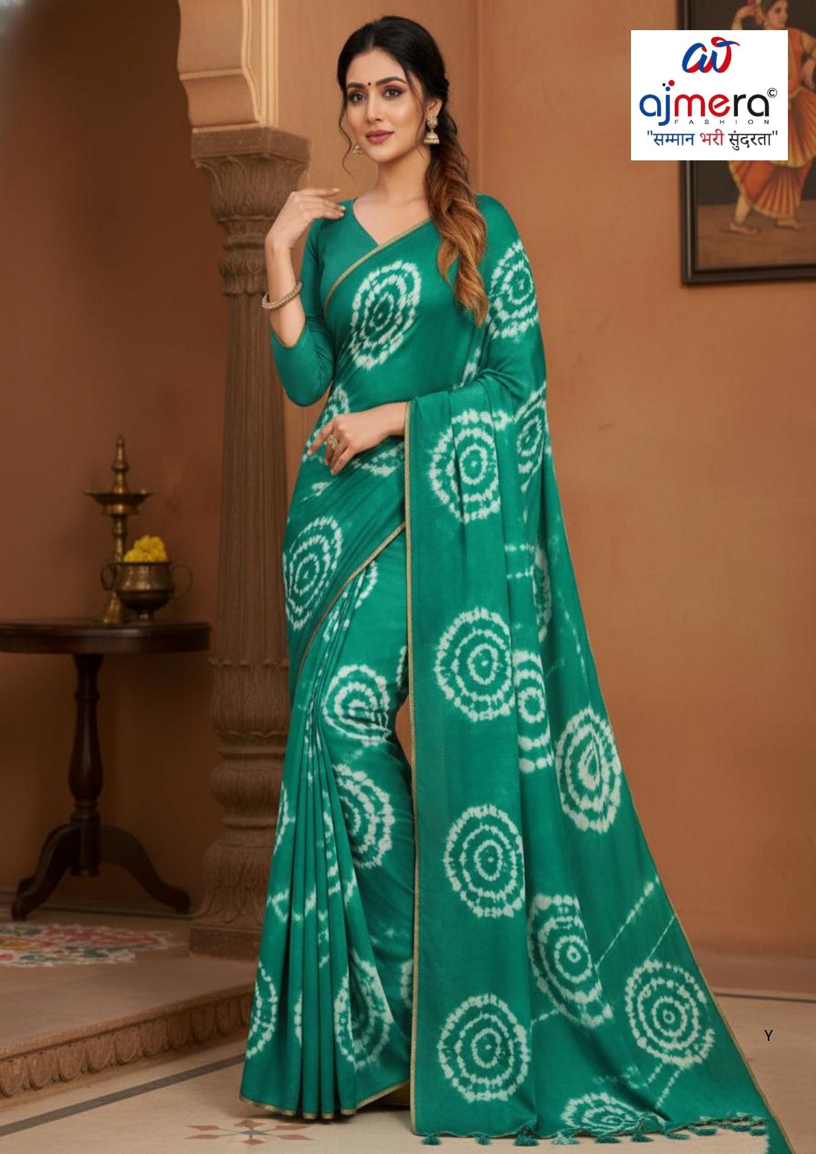 Graceful Printed Saree with Blouse Piece for Modern Ethnic Fashion  | JS-KOHINOOR