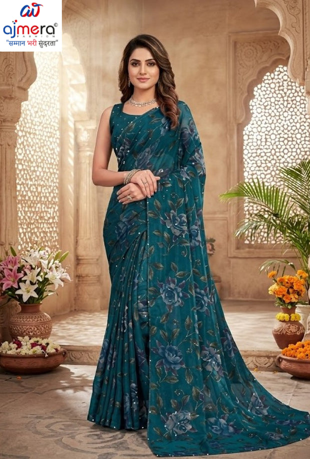 Premium Printed Saree with Matching Blouse Piece for Ethnic Elegance | RDD-KAAMYA VOL-02