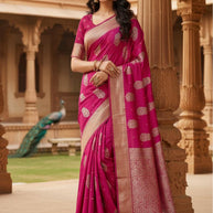 Handwork Saree with Blouse Piece for Premium Ethnic and Traditional Wear | SXS-12131