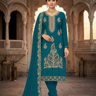 Premium Crunchi Unstitched Suit Set | KVF-CANDY CRUSH