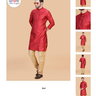 Premium Men's Kurta & Pajama for Wedding & Festive Wear | SNA-MKP12188