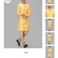 Premium Men's Kurta & Payjama for Wedding & Festive Wear | SNA-MKP11988