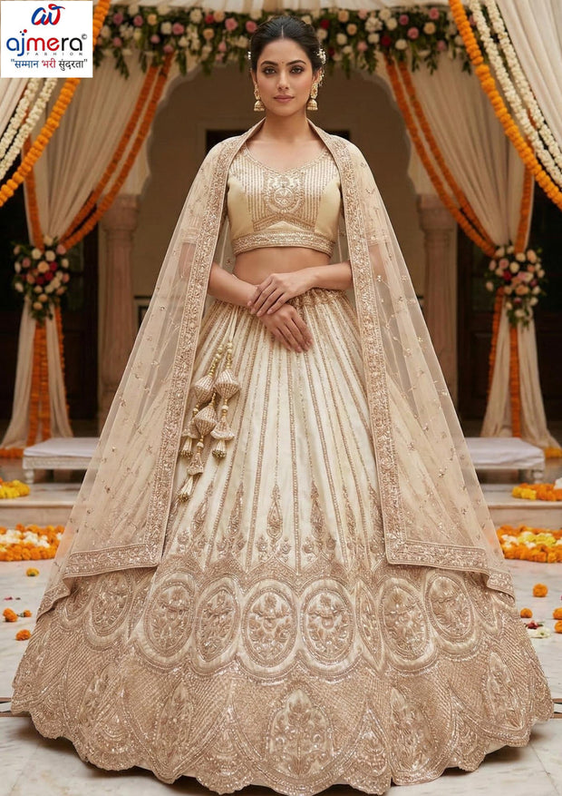 Viscose Jari Lehenga Manufacturer, Supplier & Wholesaler in India| ABF-ANMOL RATAN