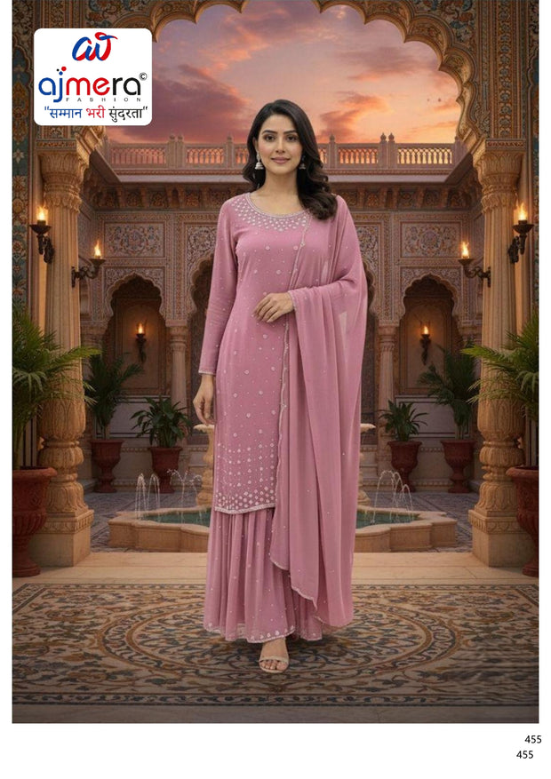Designer Georgette Gown for Women | RKA-1010